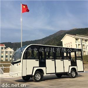  12座14座封闭式电动观光车售价